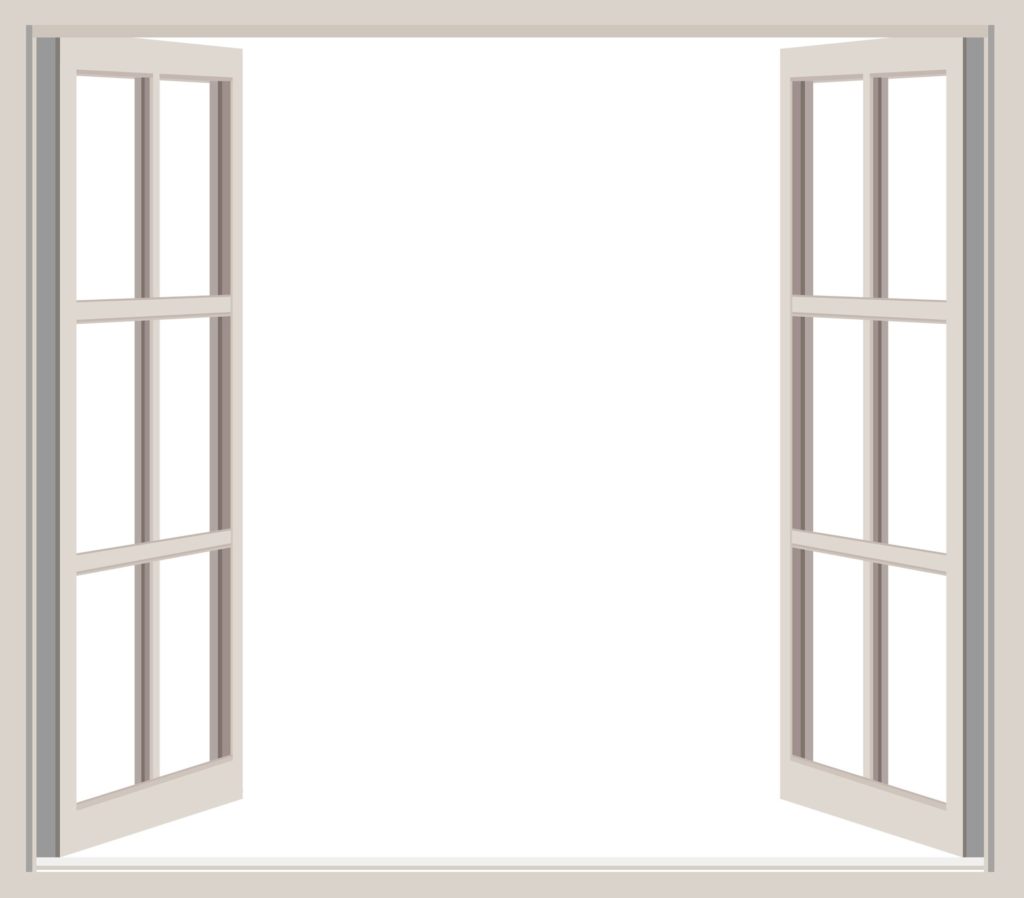10 Energiespartipps - geöffnetes Fenster